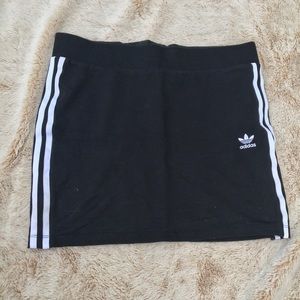 adidas high waisted skirt ☾